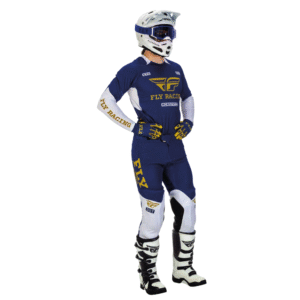Traje Fly Racing Evo DST Navy/Gold