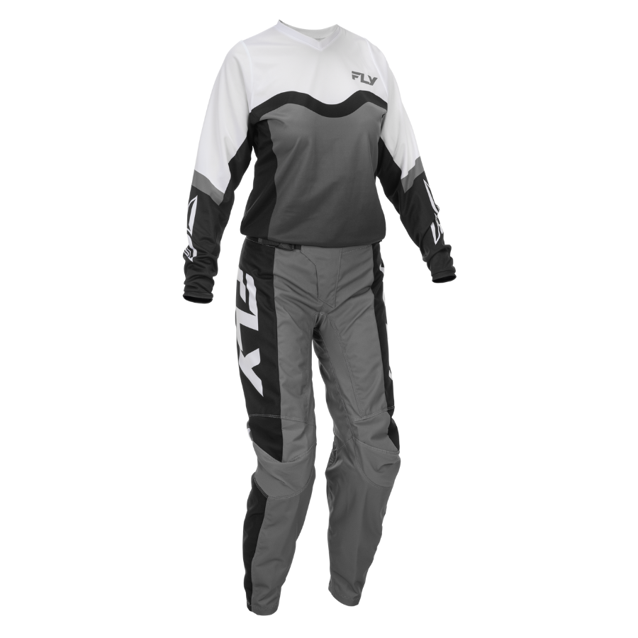 Traje Fly Racing F-16 Womens Grey/Black
