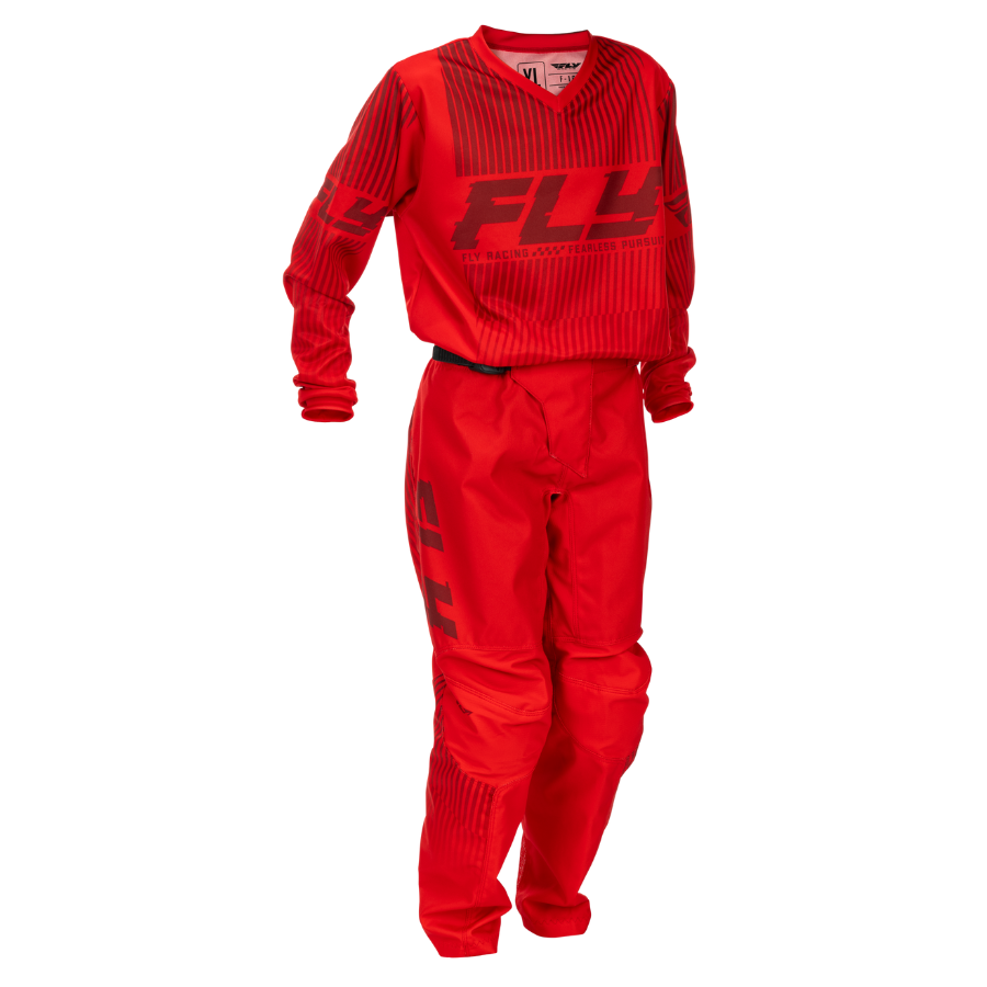 Traje Fly Racing F-16 Youth Red