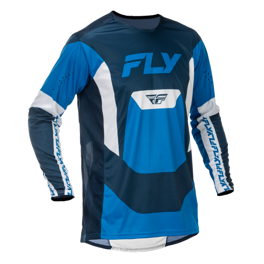 Traje Fly Racing Lite Blue/White - Imagen 3