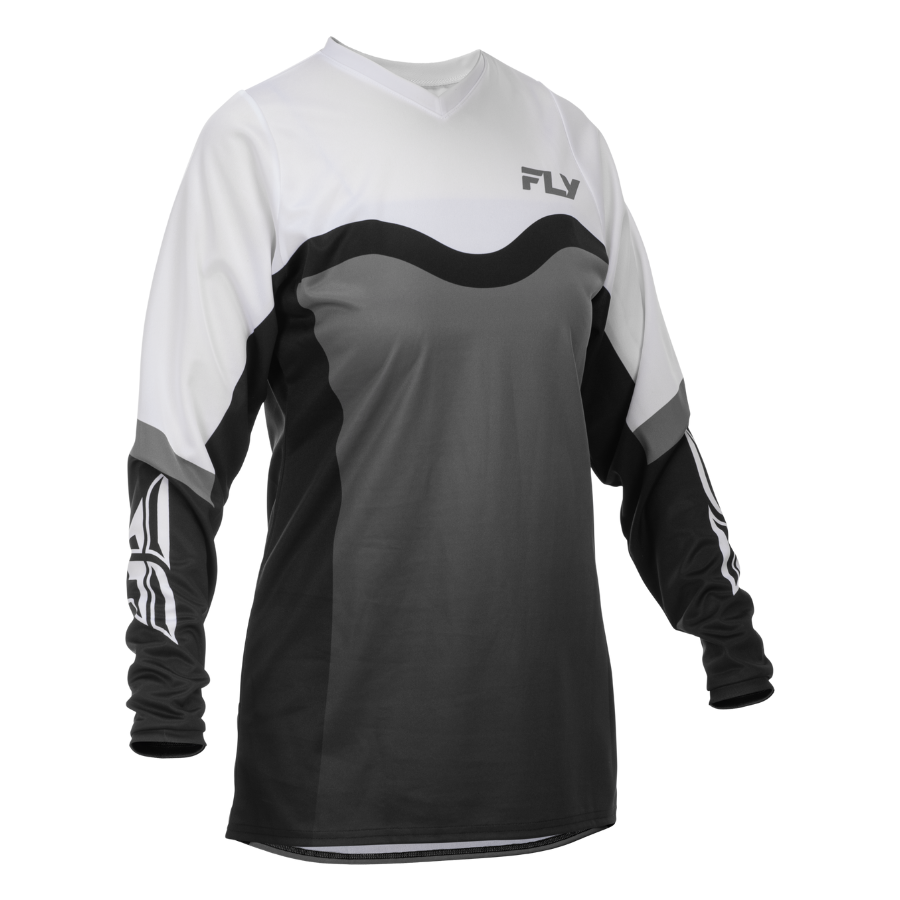 Traje Fly Racing F-16 Womens Grey/Black - Imagen 3