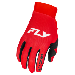 Guantes Fly Racing Pro Lite Red/White