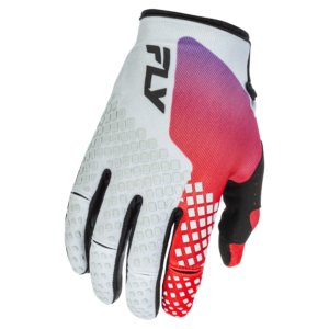 Guantes Fly Racing Kinetic Grey/Red