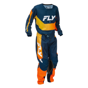 Traje Fly Racing Kinetic Youth Navy/Orange