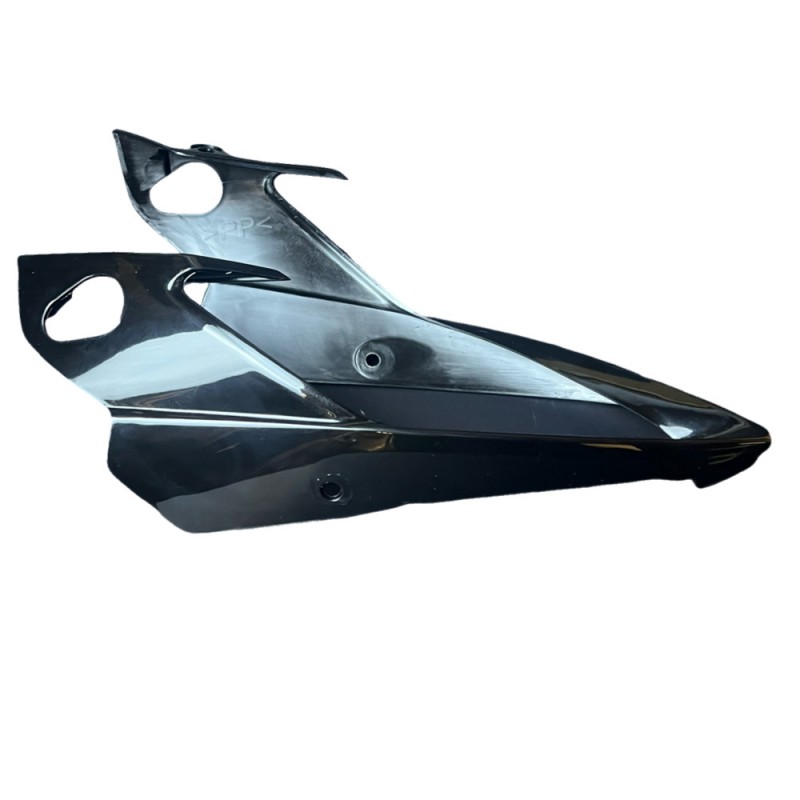 Máscara Cubre Foco Delantero Yamaha XTZ 150 (Negro) - Imagen 2