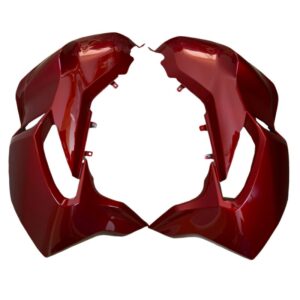 Aletas Cubre Estanque HAYPO Honda CB-190 (Rojo) (17-19)