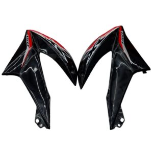 Aletas Cubre Estanque HAYPO Honda XR-150 (Negras)