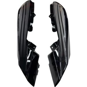 Tapas Laterales Traseras HAYPO Yamaha YBR-125Z (Negras)