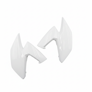 Aletas Cubre Estanque HAYPO Haojue DR-160 (Blanco)