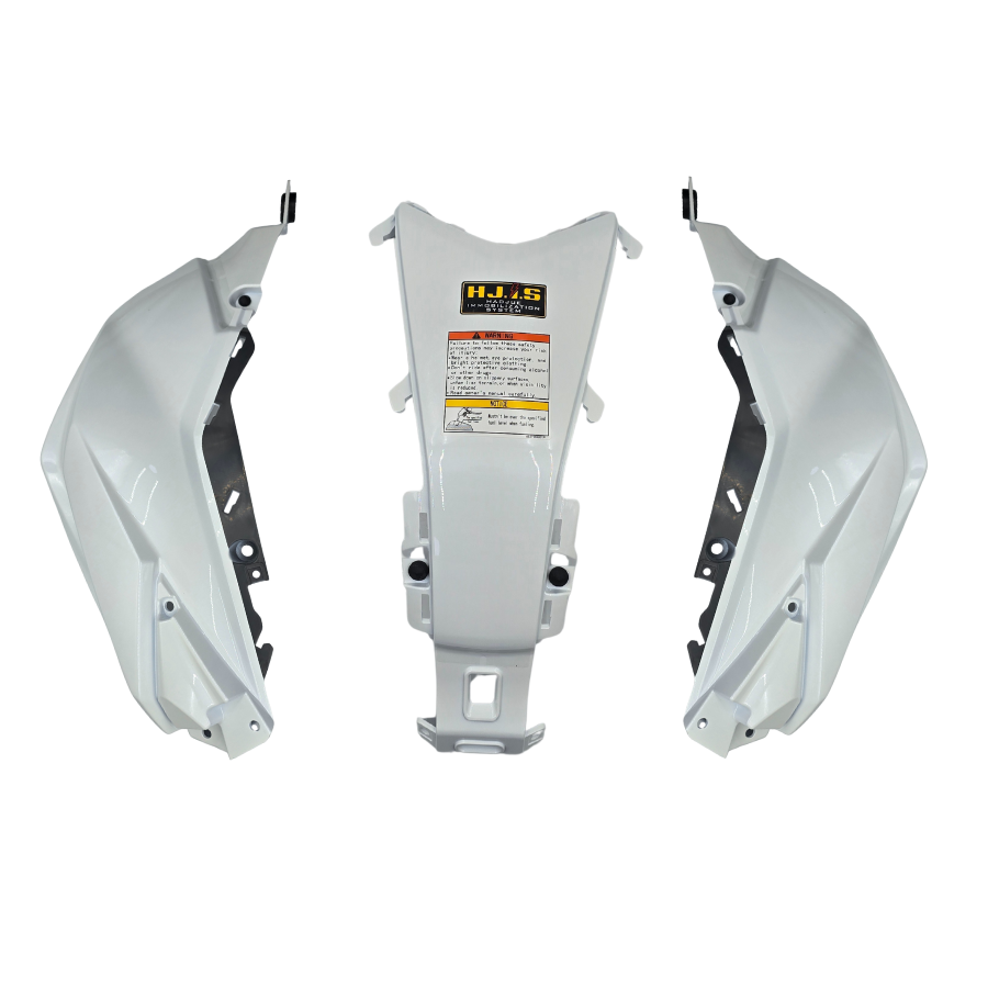 Cubre Estanque Completo HAYPO Haojue DR-160 (Blanco)
