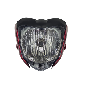Foco Delantero con Máscara HAYPO Yamaha FZ-16 (Rojo)