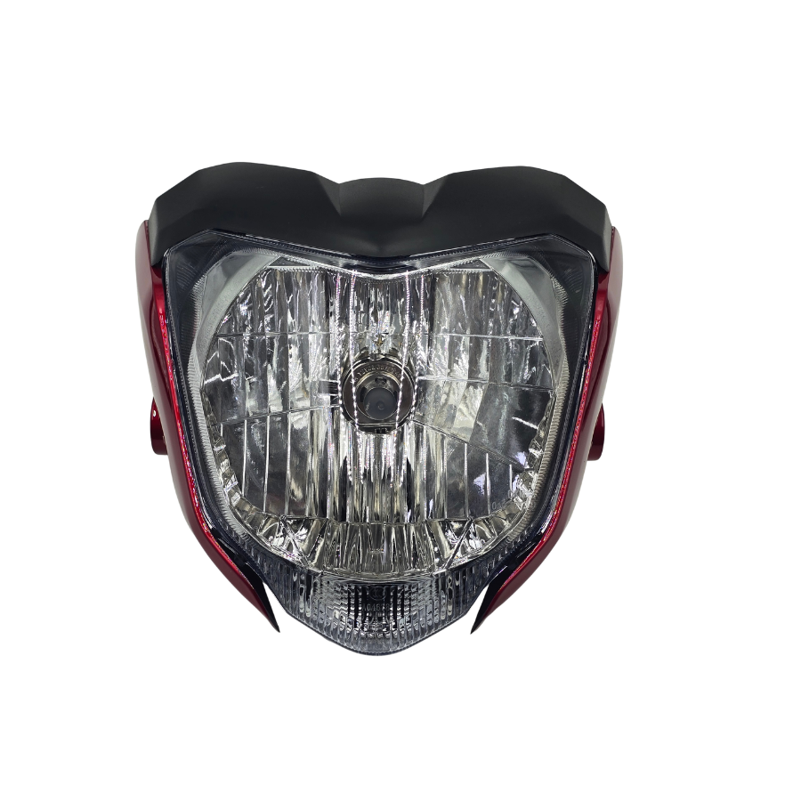 Foco Delantero con Máscara HAYPO Yamaha FZ-16 (Rojo)