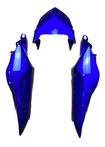 Tapas Laterales Traseras HAYPO Yamaha FZ-16 (Azul) (10-12)