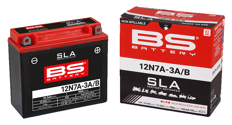 Batería BS BATTERY 12N7A-3A SLA - Imagen 2
