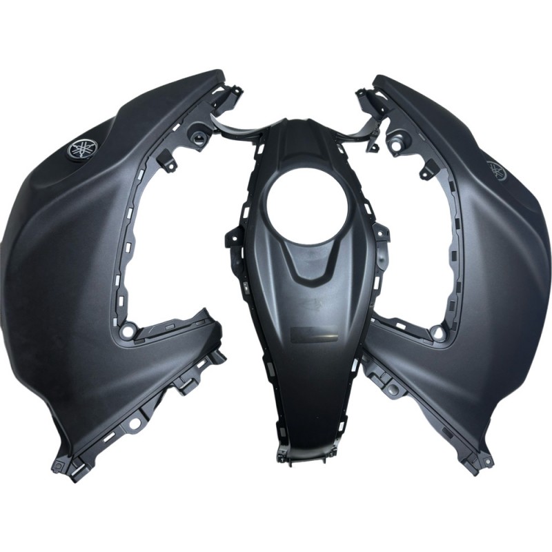 Cubre Estanque Completo CHERRY Yamaha FZ-25 (Negro Matte)