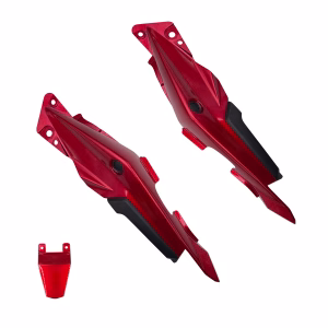 Tapas Laterales Traseras HAYPO Haojue DR-160 (Rojo)