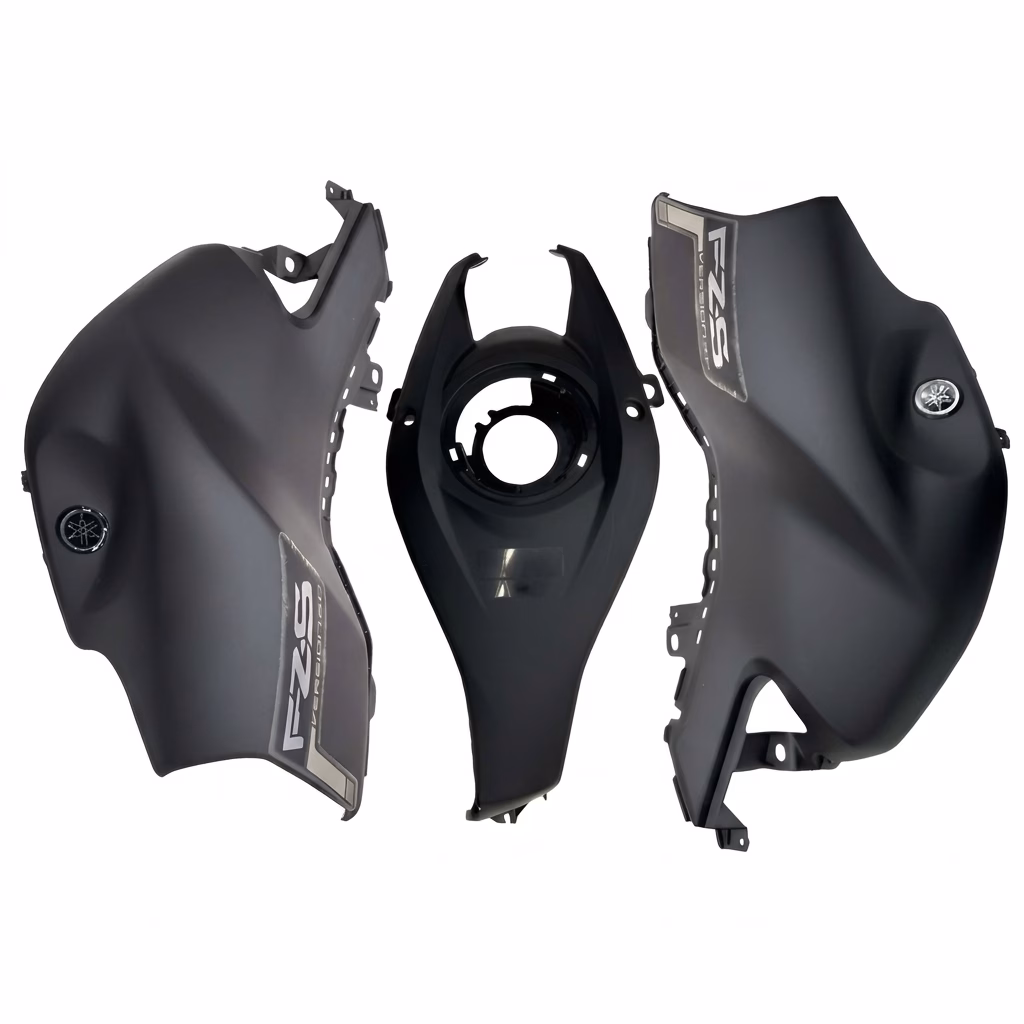 Cubre Estanque Completo Yamaha FZS-150 3.0 Negro Matte